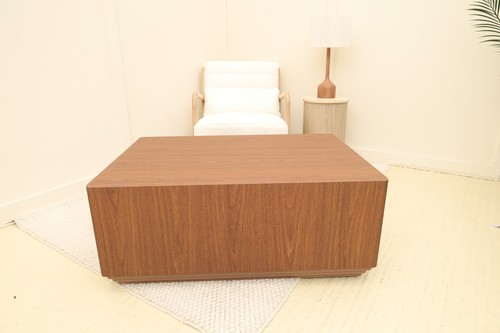 Dark wood effect rectangular - wood,