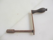 Antique wood handle winder - antique,