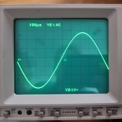 Hameg hm504 oscilloscope - hm504-2,
