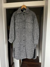 H&M Women's Coat Grey Size S