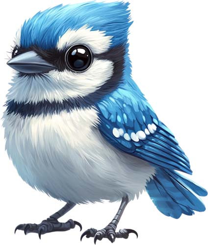 Colour mother day blue jay - mother's,