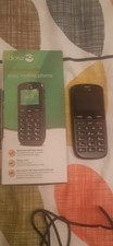 Black Doro Phone Easy 508 (Unlocked) Simple Mobile (Sim card Required) Boxed