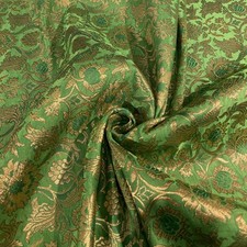 1.5m Piece Green Gold Indian