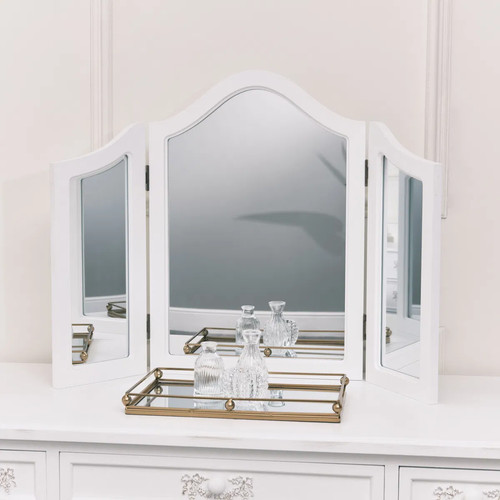 Antique white triple - white,