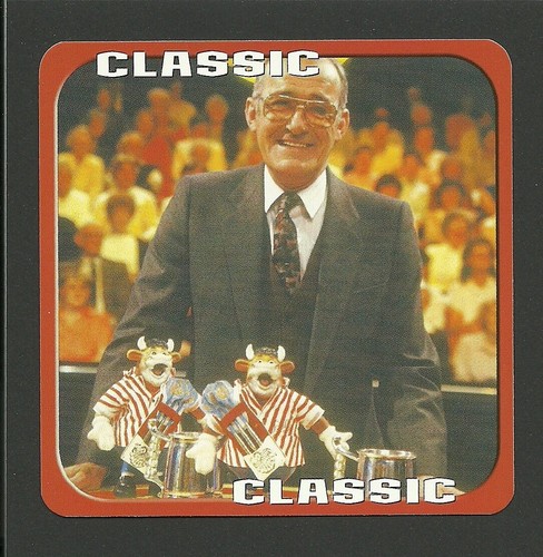 Bullseye british card - tv,