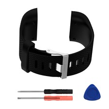 Silicone Watch Band Strap Bracelet Wristband Tool Kit For Fitbit Surge Watch c