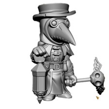 Plague Doctor 3D Fantasy