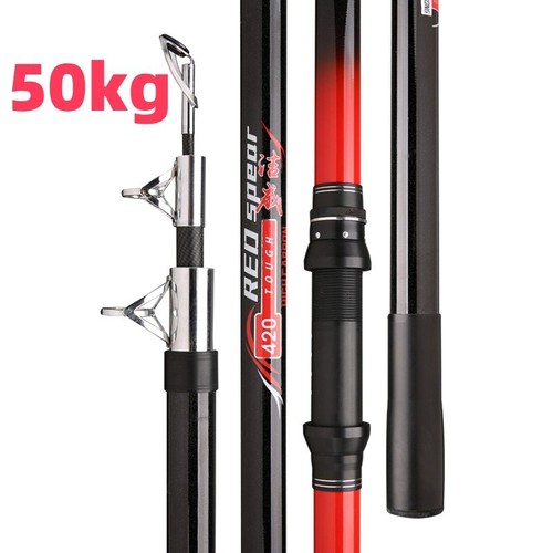 Carbon fishing rod - carbon, long
