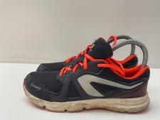 Kalenji Ekiden Active Boy Grey / Orange JR Sneaker Trainers Size UK 2.5 - B49