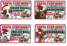 SANTA STOP HERE Sign Many