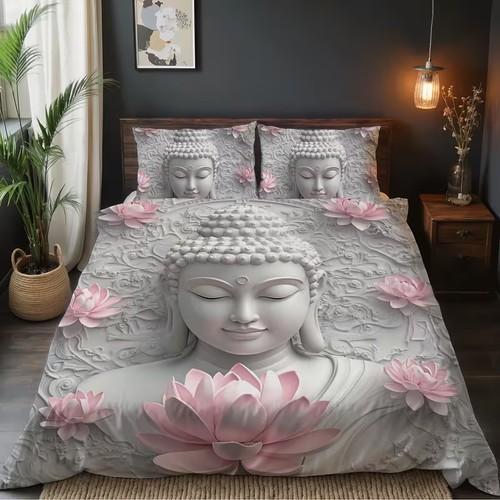 Buddha serenity duvet - buddha,