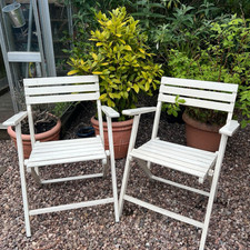 Vintage french folding wooden - vintage,