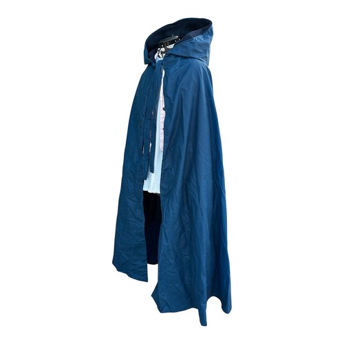 Rustic blue waxed cotton - rustic,