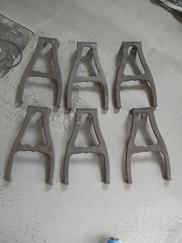 Industrial cast iron bench