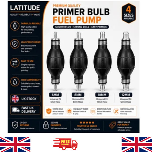 Fuel primer bulb hand - hand, pump