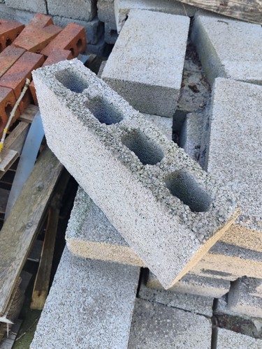 100mm hollow concrete - hollow, blocks