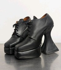 Rare! Vintage Underground London 1990s Y2K Goth Shoes Size 3 creepers, Halloween