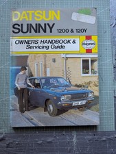 Haynes Datsun Sunny 1200 &