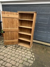Antique Pine Narrow Cupboard
