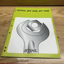 STIHL BR 106, BT 106 Service