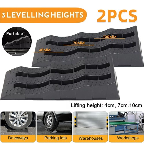2pcs plastic car ramp - 2pcs, heavy