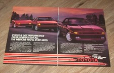 Toyota Car AD 1987 MR2 Celica