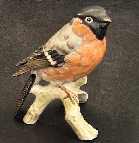 Vintage goebel bullfinch bird - goebel,