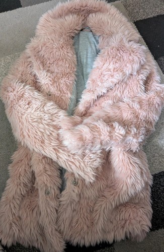 Girls yrs pink faux fur - girls,