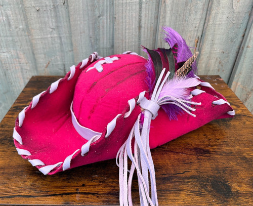 Pink tricorn pirate - pink,