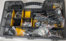 Bike Spares Bundle – Mixed New & Used Cycle Parts in Tackle Box