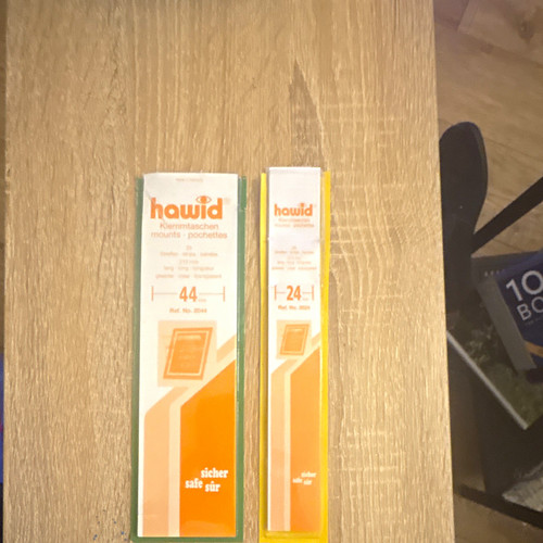 Hawid stamp mount strips - hawid,
