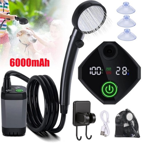Portable camping shower - shower, usb