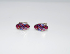 Duchamp London Men's Cufflinks , Colourful Design  , BRAND NEW unmarked&unworn
