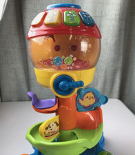 V Tech Pop and Roll Ball Tower / Spin & Learn Discovery Activity Tree Tower