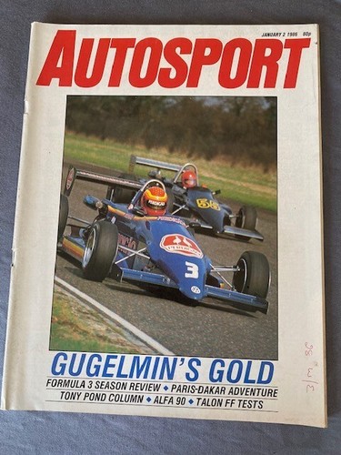 Autosport magazine 1986 multi - autosport,