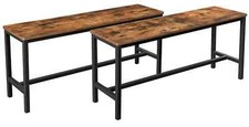 Industrial Dining Bench Set 2