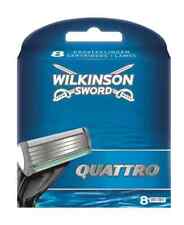 Wilkinson Sword Systems Quattro Men's Razor 8 Blade Refills - UK FREE POSTAGE