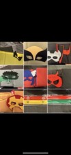 6-Pack Superhero Capes & Masks