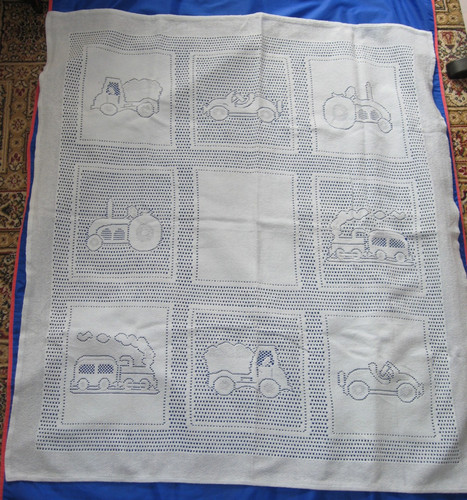 Cellular baby boy - cellular, blanket