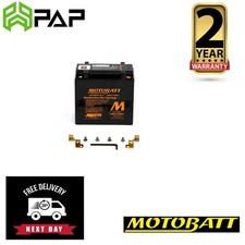 Motobatt Battery Black 12v