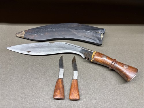 Kukri gurkha knife antique - 2)kukri,
