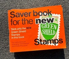 Green Shield Stamps Saver Book