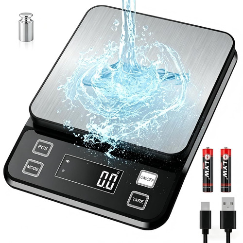 Rechargeable kitchen scales - rechargeable,