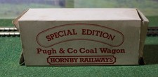 SPECIAL EDITION HORNBY PUGH & CO COAL WAGON IN ORIGINAL BOX. No R010