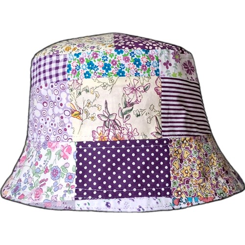 Unique patchwork bucket hat - unique,