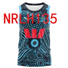 RUGBY MEN's SINGLET BLUES NRL