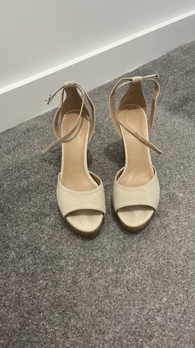 Beige faux suede - h&m,