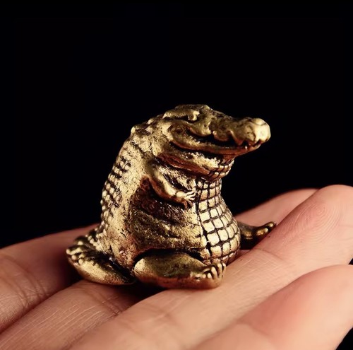 Brass statuette the fat - statuette,
