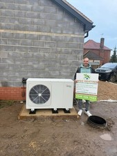 Midea air source heat - air,