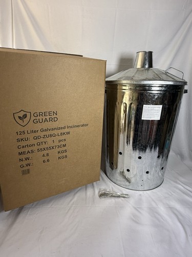 Green guard 125l galvanized - guard,